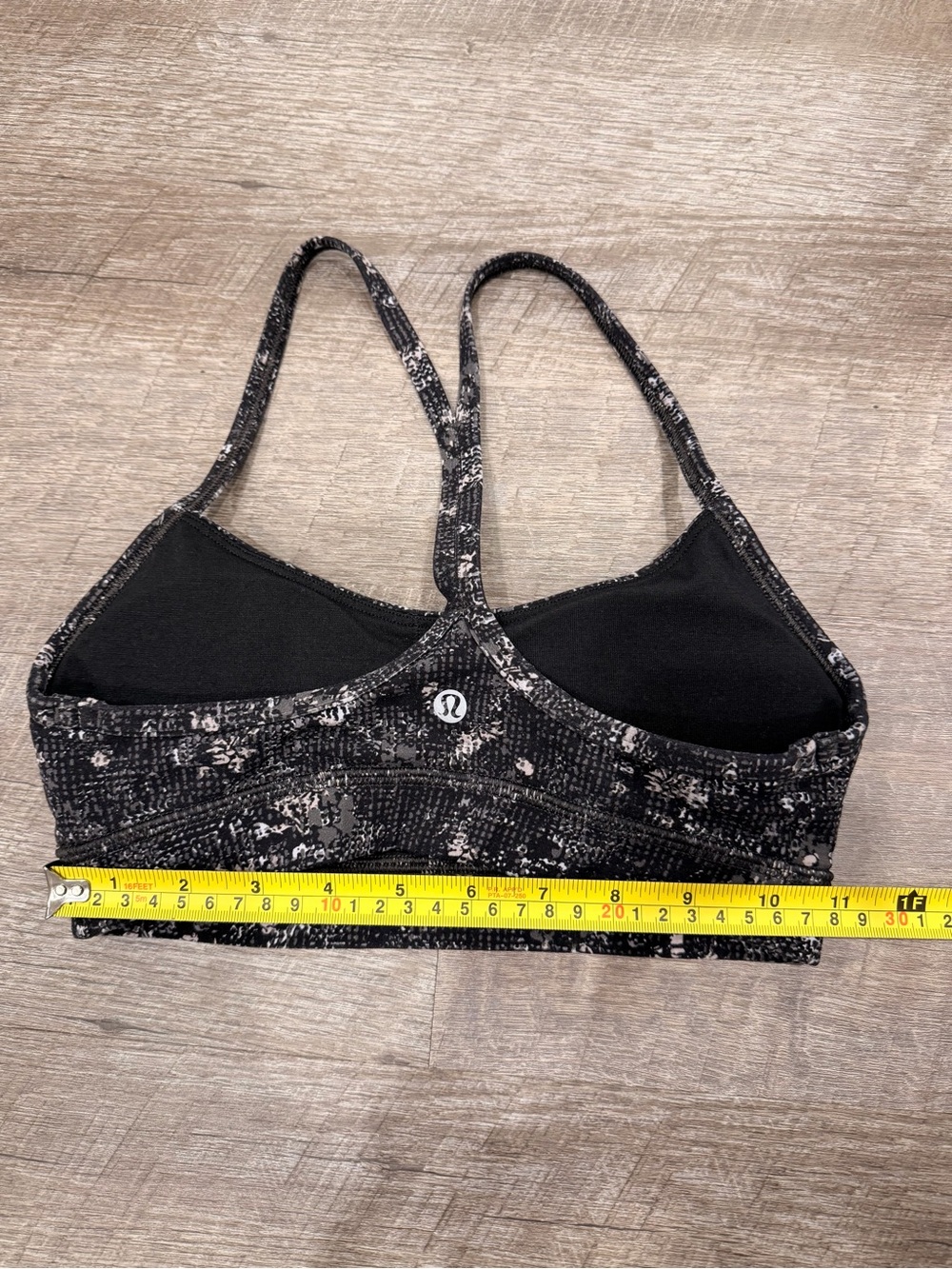 Lululemon Flow Y Bra Nulu Size 4 Equalized Multi Light Support B/C EUC - Picture 6 of 7